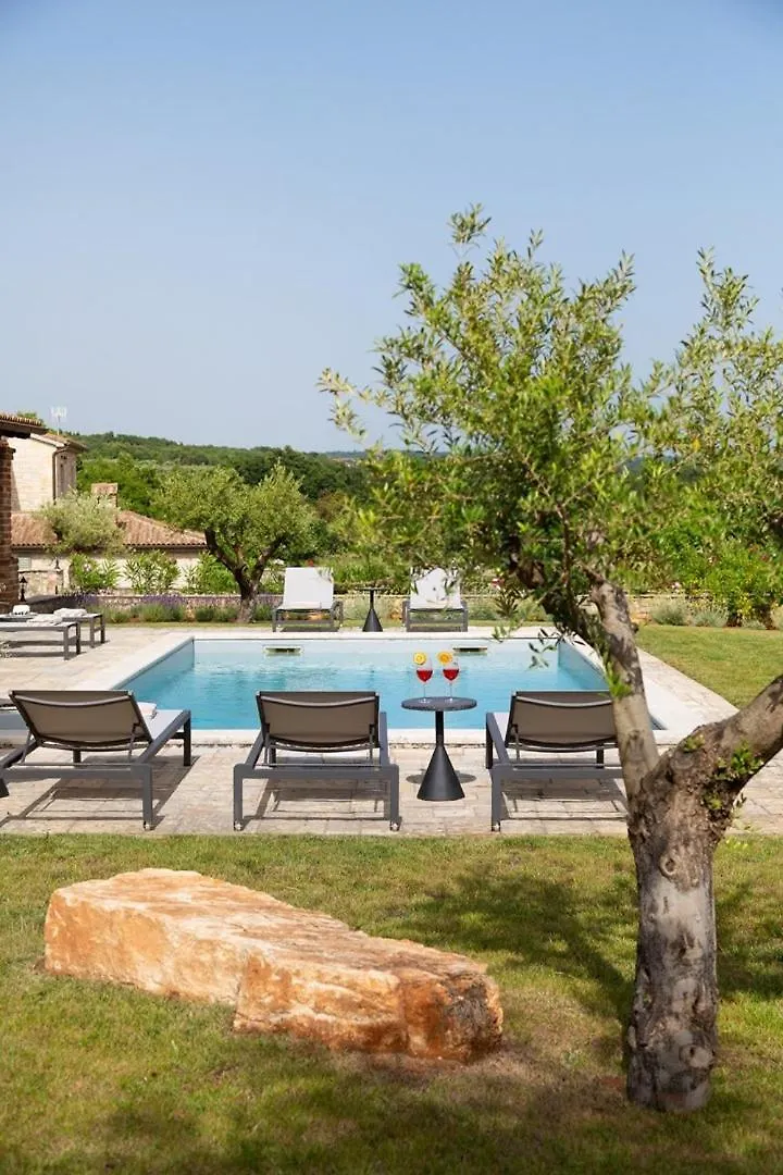 Rustic Villa Calluna & Cardamine With A Pool Sveti Lovrec Pazenaticki 0*,